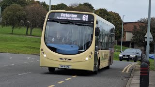 Buses in Peterlee  October 2024 [upl. by Trubow]