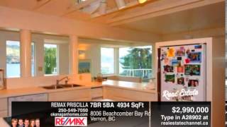 8006 Beachcomber Bay Rd Vernon BC A28902 [upl. by Huey]