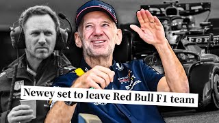 Adrian Newey LEAVING Red Bull in 2025 [upl. by Paryavi]