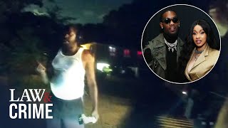 Bodycam Cardi B and Offset’s Home Surrounded by Cops After Swatting ‘Prank’ [upl. by Copeland652]