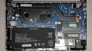 HP Pavilion Laptop 15eg1053cl Disassembly RAM SSD Upgrade Battery DC Jack Charge Port Replacement [upl. by Kaleb]