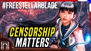 Why Stellar Blade Censorship Matters Appeals To Triviality And A 30000 Bounty On Grummz [upl. by Dreyer501]