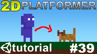 39 Making a 2D Platformer in Unity C  Evolution Animator Layers [upl. by Grae405]