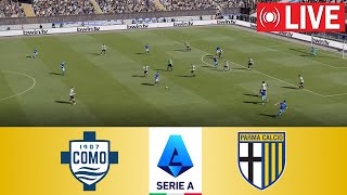 🔴 In Diretta  ComoParma  Serie A 202425  Partita in diretta oggi [upl. by Rob]