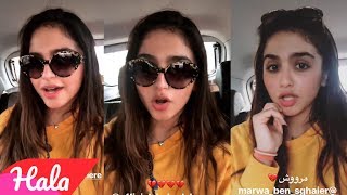 Hala Al Turk Singing And Dacing in The Car New  هلا الترك تغني في السيارة [upl. by Ahl489]