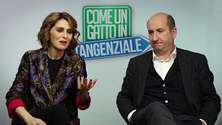 Come un gatto in tangenziale intervista a Paola Cortellesi e Antonio Albanese [upl. by Olgnaed783]