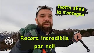 Isotta sfida la montagna record incredibile per noi [upl. by Ffej]