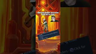 Enhancement vs elemental shaman aoe rotations worldofwarcraft shaman shotsfired [upl. by Dnomyad]