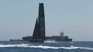 Cup Spy  Highlights  INEOS Britannia  AC75  Day 14  May 18 2024  Barcelona [upl. by Melisande]