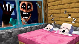 MIMICER KEMBALI MENEROR MOMON amp ATUN di MINECRAFT BANGJBLOX  MINECRAFT [upl. by Gaylor]