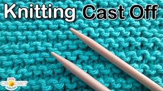 How to Cast Off Knitwise Tutorial  Knitting for Beginners [upl. by Nemra]