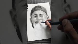 drawing neymar art viral drawing varemouse [upl. by Adyl]