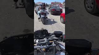 MT 07 süren Kızlarla ara gaz kapışması 😂 shorts gsxs1000 mt07 motovlog aragaz [upl. by Dinin]