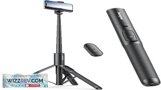 Sensyne 60quot Phone Tripod amp Selfie Stick Lightweight All in One Phone Review [upl. by Carina]