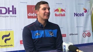 Namibia Captain JJ Smit post match press conference  Namibia Vs Netherlands Triangular T20I Series [upl. by Hterag583]