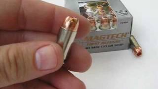 40 SampW  Magtech First Defense  130 Gr HP Ammo Test [upl. by Corrine]