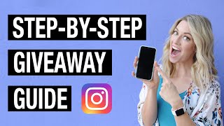 HOW TO RUN A SUCCESSFUL GIVEAWAY ON INSTAGRAM Stepbystep Guide for VIRAL Giveaways 🔥🎁 [upl. by Nhtanhoj]