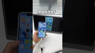 Portable monitor as iPhone external monitor [upl. by Aihselef]