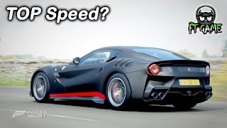 Ferrari F12 TDF TOP Speed and Gameplay  Forza Horizon 4 [upl. by Vonny820]