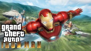 IRON MAN MOD V2 WITH TOWER AVENGERS  GTA SA ANDROID MOD [upl. by Hamel568]