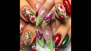 beautiful nails polish designs  nail designs with nail polish  flower nail polish designs nails [upl. by Toinette746]