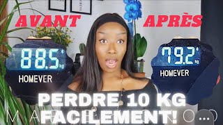 PERDRE 10KGS EN DEUX SEMAINES ULTRA FACILE ET HYPER DÉTAILLÉ MARIE KOKOO [upl. by Olenta]