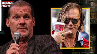 Chris Jericho SHOOTS On Why Mickey Rourke Hated Him [upl. by Enovahs]