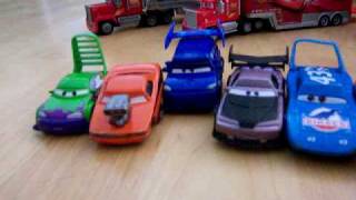 Tinos Collection of Disneys Cars [upl. by Ydnik]