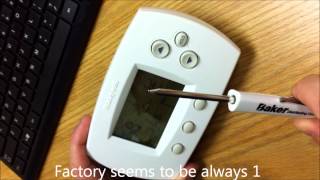 How to install a thermostat 5 wire Honeywell [upl. by Newhall650]