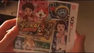 Yokai Watch 3 unboxing [upl. by Dietsche]