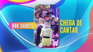 SEM PACIÊNCIA NAIARA TOMA MICROFONE DE JESSI NO KARAOKÊ 🎙  BIG BROTHER BRASIL 22 shorts [upl. by Sral843]