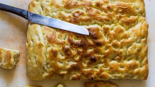 FOCACCIA TIPO GENOVESE  RICETTA COMPLETA [upl. by Entsirhc]