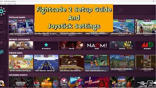 How to Install Fightcade 2 And ConfigureJoystick Settings  Fightcade2 Kurulumu ve Klavye Ayarları [upl. by Lynne]