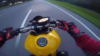 2015 yamaha Fz09 vs corvette [upl. by Ilatan]