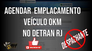 Agendamento de emplacamento DETRAN RJ Emplacar sua moto zero km Parte 23 [upl. by Orsa183]