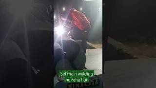 Sel main welding ho raha hai automobile hareramahare devotionalsong ishq Gobindkumar626 [upl. by Oswald]