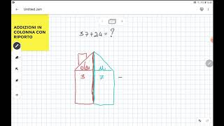 Addizioni in colonna con riporto o cambio [upl. by Wally215]