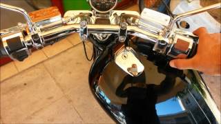 Suzuki Intruder 800cc before and after exhaust pipes [upl. by Herring]