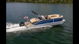 Learn About 2023 Barletta Cabrio 22 Ultra Lounge Pontoon Boat [upl. by Hector864]