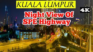 Setiawangsa  Pantai Expressway SPE Fascinating Night Driving And Scenic View Of The Highway ❤️🇲🇾 [upl. by Delphine]