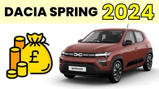 Dacia Spring 2024  Prețuri și dotări în UK [upl. by Hannazus]