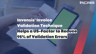 Invensis Helps USFactor Reduce 95 of Validation Errors [upl. by Luwana]