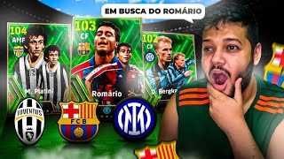 MEGA PACK OPENING EM BUSCA DE PLATINI amp ROMÁRIO no efootball mobile [upl. by Benisch]