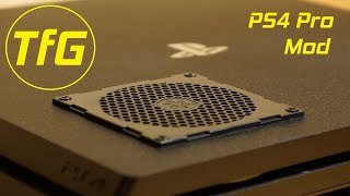 PS4 Pro Lüfter  Gehäuse Mod  Analyse  PS4 kühler amp leiser machen [upl. by Heloise421]