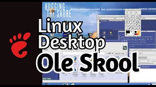 Old Screenshots Linux Desktops from 2000  A Blast from the Past [upl. by Rairb]