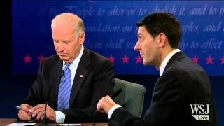 Vice Presidential Debate  Biden Attacks Romneys 47 Comment [upl. by Waldron255]