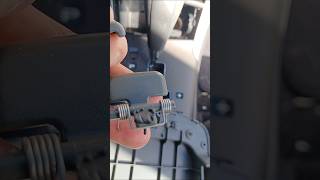 howto fix broken latch center console hyundai automobile repair [upl. by Alleuqcaj918]