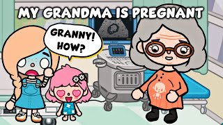 My Grandma is Pregnant  Toca Love Story  Toca Life Story  Toca Boca [upl. by Zoller777]