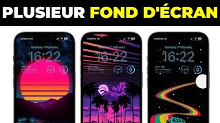 Comment Avoir Plusieurs Fond Décran Sur Iphone  FACILE [upl. by Akinod956]