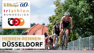 1 Bitburger 00 TriathlonBundesliga Düsseldorf  Das Rennen der Herren [upl. by Ortrud]